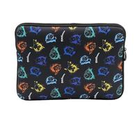 Pokémon- Funda para Portátil 15 Pulgadas, Maletín de Ordenador, Funda Protectora Portátil, Impermeable, Color negro, Producto Oficial (CyP Brands)