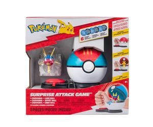 Pokémon Game Surprise Attack Game Single-Pack Carvanha with Stand with Lure Ball - W5