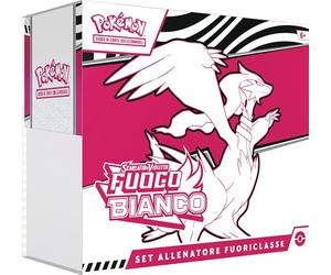 Pokémon GCC: Juego de Entrenador de Clase Mundial dedicado a Reshiram de la expansión Escarlata y Violeta - Fuego Blanco, con una Carta de Figura Completa de Tornadus, Nueve Sobres de expansión y