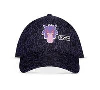 Pokémon Gengar Japan Hombre Gorra Negro 100% poliéster