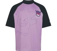 Pokémon Gengar - Oversize Hombre Camiseta Lila L 100% algodón Más Grande