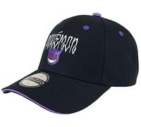 Pokémon Gengar Unisex Gorra Negro 85% polyAcrilicos, 15% algodón