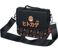 Pokémon Bolsa de mano Glumanda 100% poliuretano Mujer Negro