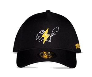 Pokemon Gorra de béisbol Pikachu #025 Nue Oficialmente Negro Strapback, Negro, Talla única