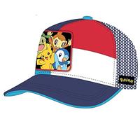 POKEMON - Gorra Infantil, Gorra para Niños, 53 cm, Azul/negro