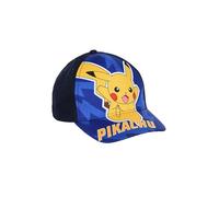 Pokémon Gorro para Niños, Gorra de Beisbol Pikachu, Gorra de Verano Infantil (Azul)