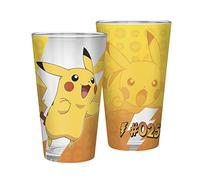 ABYstyle Vaso Pokémon Large Glass Premium 400 ml Pikachu foil