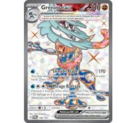 Pokemon Greninja ex 198/167 - Twilight Masquerade - Tarjeta de Pokémon de Arte Completo - Secret Rare