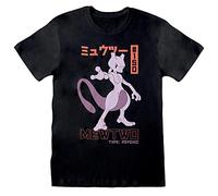 Pokémon Heroes Inc Camiseta Mewtwo (XXL)