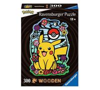 Pokémon In Legno Jigsaw Puzzle Pikachu (300 Pezzi) Ravensburger