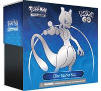 Pokemon JCC Caja de Entrenador de Élite GO (10 Sobres de Mejora, una Carta holográfica de promoción de Mewtwo V y Accesorios prémium), 6+ años