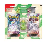 Pokémon JCC: conjunto de retorno de clases de goma + 2 refuerzos (1 blister alea
