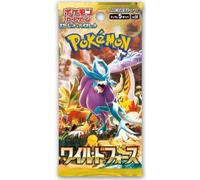Pokémon - Juego de cartas (1 unidad), paquete de refuerzo de fuerza salvaje (5 cartas por paquete)