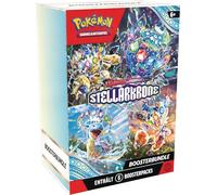 Pokémon - Juego de Cartas coleccionables: Boosterbundle Carmesin & Purple - Corona Estelar (6 Paquetes de Refuerzos)