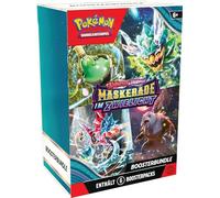Pokémon - Juego de Cartas coleccionables: Boosterbundle Carmesin & Purpur - Mascarada en el Crepúsculo (6 Paquetes de Refuerzos)