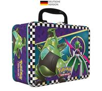 Pokémon - Juego de Cartas coleccionables: Brullschweif & Iron Warrior (2 Cartas promocionales holográficas, 6 Paquetes de Refuerzo y más)