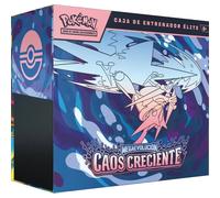 POKEMON JUEGO DE CARTAS COLECCIONABLES CAJA DE ENTRENADOR ÉLITE MEGA EVOLUCIÓN CAOS CRECIENTE POKEMON JCC TCG