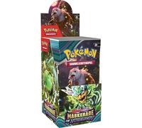 Pokémon - Juego de Cartas coleccionables: Caja de exhibición de carmesí y púrpura - Mascarada en el crepúsculo (18 Paquetes de Refuerzos)