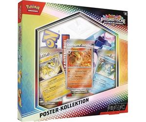 Pokémon -Juego de Cartas coleccionables Colección Carteles Carmesin & Purple - Desarrollos prismáticos (3 Paquetes de Refuerzo y 3 Cartas promocionales holográficas)