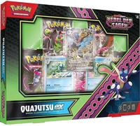Pokémon - Juego de Cartas coleccionables: Colección de Ilustraciones Especiales Carmesí y Púrpura - Nebulosa de Las Sagas: Quajutsu-ex (1 Carta Promocional holográfica a Pantalla Completa, 2 Cartas