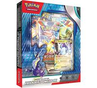 Pokémon - Juego de Cartas coleccionables: Colección Especial Paradox-Powers-ex - Exclusivo de Amazon (2 Cartas holográficas Dobles Raras, 1 Carta de Gran tamaño y 5 Paquetes de Refuerzos)