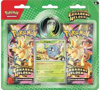 Pokémon - Juego de Cartas coleccionables: Colección Mega Desarrollo - Héroes sublimes: Erika (1 Carta Promocional holográfica, 1 Moneda y 2 Paquetes de Refuerzo)