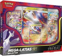 Pokémon - Juego de Cartas coleccionables: colección Mega-Latias-ex (1 Carta Promocional holográfica, 1 Carta de Gran tamaño y 4 Paquetes de Refuerzos)