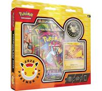 Pokémon - Juego de Cartas coleccionables: Colección Pokémon Day 2026 (1 Carta Promocional holográfica, 1 Moneda y 3 Paquetes de Refuerzos)
