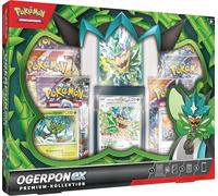 Pokémon - Juego de Cartas coleccionables: colección Premium Ogerpon-ex (3 Cartas holográficas y 6 Paquetes de Refuerzos)