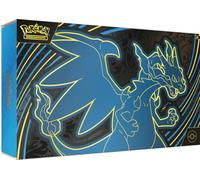 Pokémon - Juego de Cartas coleccionables: colección Ultra Premium Mega-Glurak X-ex (2 Cartas promocionales holográficas, 18 Paquetes de Refuerzo y Accesorios Premium)