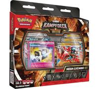 Pokémon - Juego de Cartas coleccionables: Mazo de Batalla Liga Mega-Lucario-ex (1 baraja de 60 Cartas inmediatamente jugable con Mega-Lucario-ex)