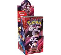Pokémon - Juego de Cartas coleccionables: Paquete de Refuerzo de carmesí y púrpura - rivales eternos (18 Paquetes de Refuerzos)