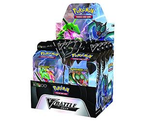 Pokémon, Juego de Cartas coleccionables Pokemon TCG: Baraja de Combate Rayquaza V/Noivern V (uno al Azar), Juego de Cartas para 2 Jugadores a Partir de 6 años, más de 10 Minutos de Tiempo de Juego