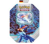 Pokémon - Juego de Cartas coleccionables: Tin-Box Paldea: Bailonda-ex (1 Tarjeta Promocional holográfica y 4 Paquetes de Refuerzos)