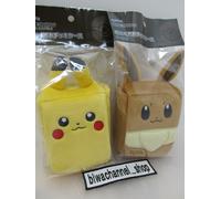 Pokemon Juego de Cartas Escarlata y Violeta Peluche Deck Case Pikachu y Eevee...