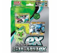 Pokemon Juego de cartas TCG: juego de iniciaci n ex Nyaoha y Lucario ex (japon s)