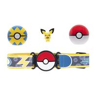 Pokémon Juego de cinturón Clip 'N' Go - Incluye cinturón temático y Figura de Batalla Pichu de 2 Pulgadas con Poké Ball y Accesorios de Bola rápida