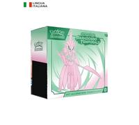Pokémon Juego de Entrenador de Clase Alta (Eroeferreo) de la espans. Escarlata y Violeta - Paradoja Temporal del TCG (9 Sobres de expansión, 1 Tarjeta Promocional holográfica de Cuerpo Completo y