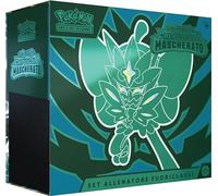 Pokémon Juego de Entrenador de Clase Mundial del expans. Escarlata y Violeta - Crepúsculo Enmascarado del GCC (1 Carta promoz. de Ogerpon Máscara Turquesa, 9 Sobres de Espuma y Accesorios Premium),