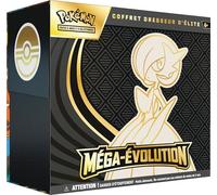 Pokemon - Juego de Entrenador de élite Mega Evolución - Guardián del JCC Pokémon (1 Tarjeta Promocional Completamente ilustrada, 9 Refuerzos y Accesorios de Juego Premium)