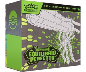 Pokémon: Juego de Entrenador de la expansión Megaevolución - Equilibrio Pokémon TCG (una Tarjeta Promocional de Cuerpo Completo, Nueve Paquetes de expansión y Accesorios Premium)