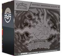 Pokemon - Juego de Entrenamiento de élite Mega evolución - Noche Negra (1 Tarjeta Promocional Completamente ilustrada, 9 Refuerzos y Accesorios de Juego Premium)