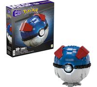 POKEMON JUMBO BALL Mega Construx Figura 13cm Con Luces 299 Piezas HMW04