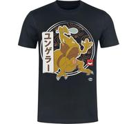 Pokémon kadabra hombre camiseta negro l 100% algodón regular