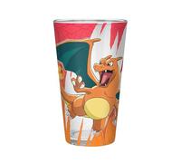 ABYstyle Vaso de Cristal Charizard Pokémon 400 ml
