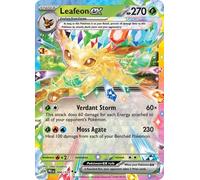 Pokemon - Leafeon ex 006/131 - Evoluciones prismáticas - Tera Double Rare - Tarjeta individual