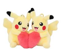 Pokemon | Llavero de peluche de Pokémon/figura con dije de bolsa | Más de 15 años | Pikachu con corazón