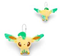 Pokemon | Llavero de peluche / figura con dije de bolsa | Más de 15 años | Leafeon