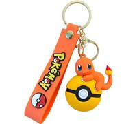Pokemon | Llavero de pokeball/figura de dije de bolsa | Más de 15 años | Charmander (estilo 2)
