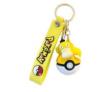 Pokemon | Llavero de pokeball/figura de dije de bolsa | Más de 15 años | Psyduck (estilo 2)